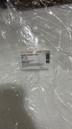 Paraffin Candle Container Wax