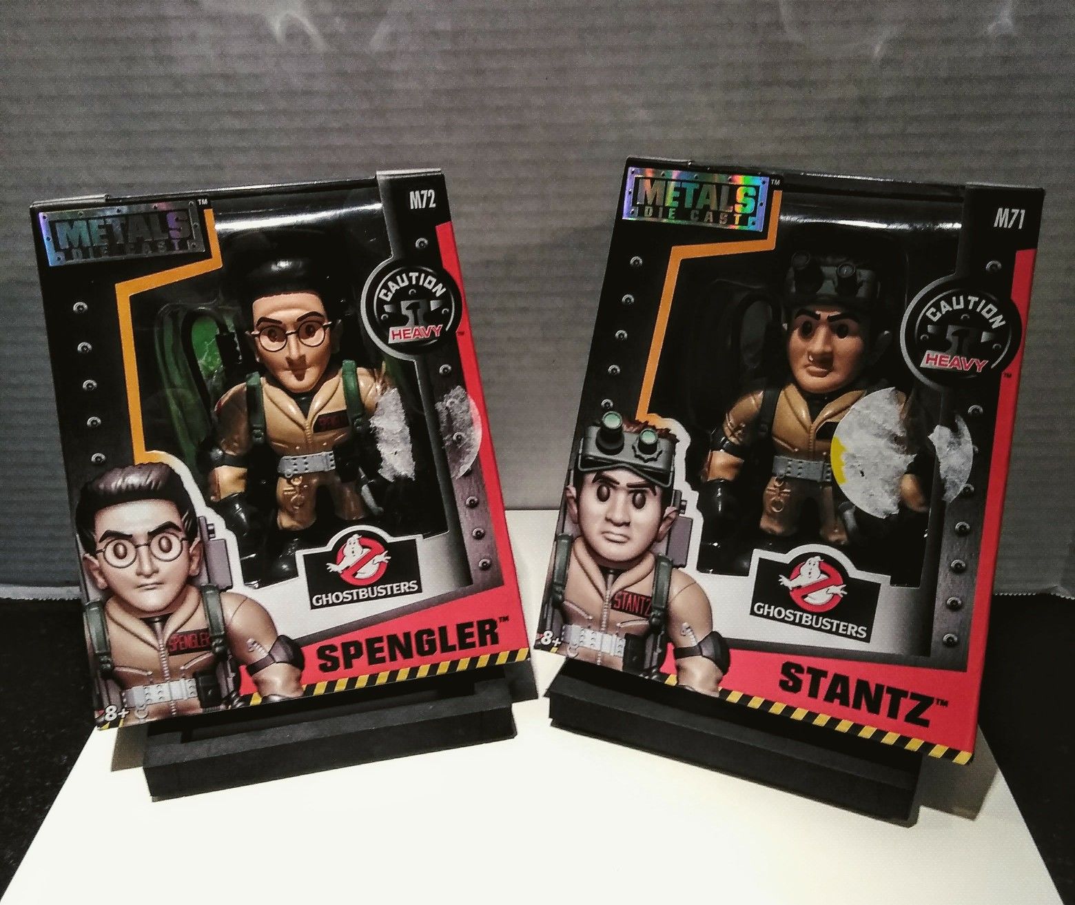 Ghostbusters Metals👻 'Spengler' #M72  & 'Stantz' #M71 (2pcs) *NEW*