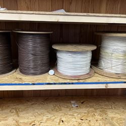 4 Big Rolls Of Wire