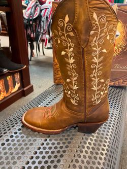 Botas Vaqueras de piel para Mujer