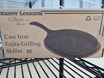 Kenny loggins cast iron fajita skillet