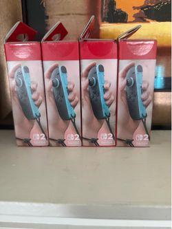 Four left Nintendo switch controller
