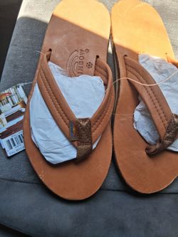 Real Leather Sandals  /with great support to bottom soles