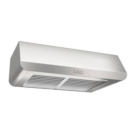 Broan Spire Series Elite Series  SPE136SS Under Cabinet Range Hood with 3-Speed/650 CFM Blower