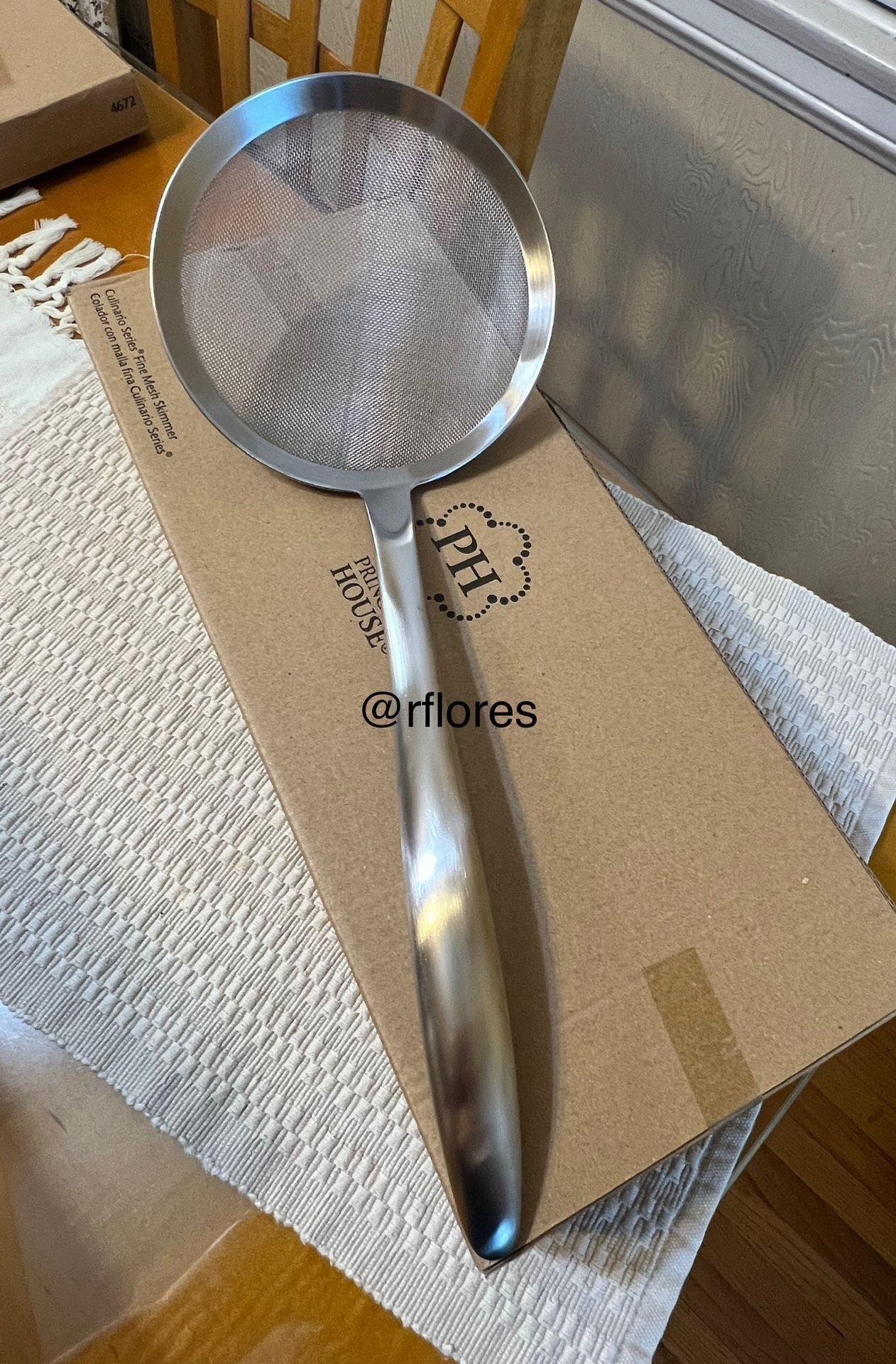 Princess House Fine Mesh Skimmer, Colador De Malla Fina