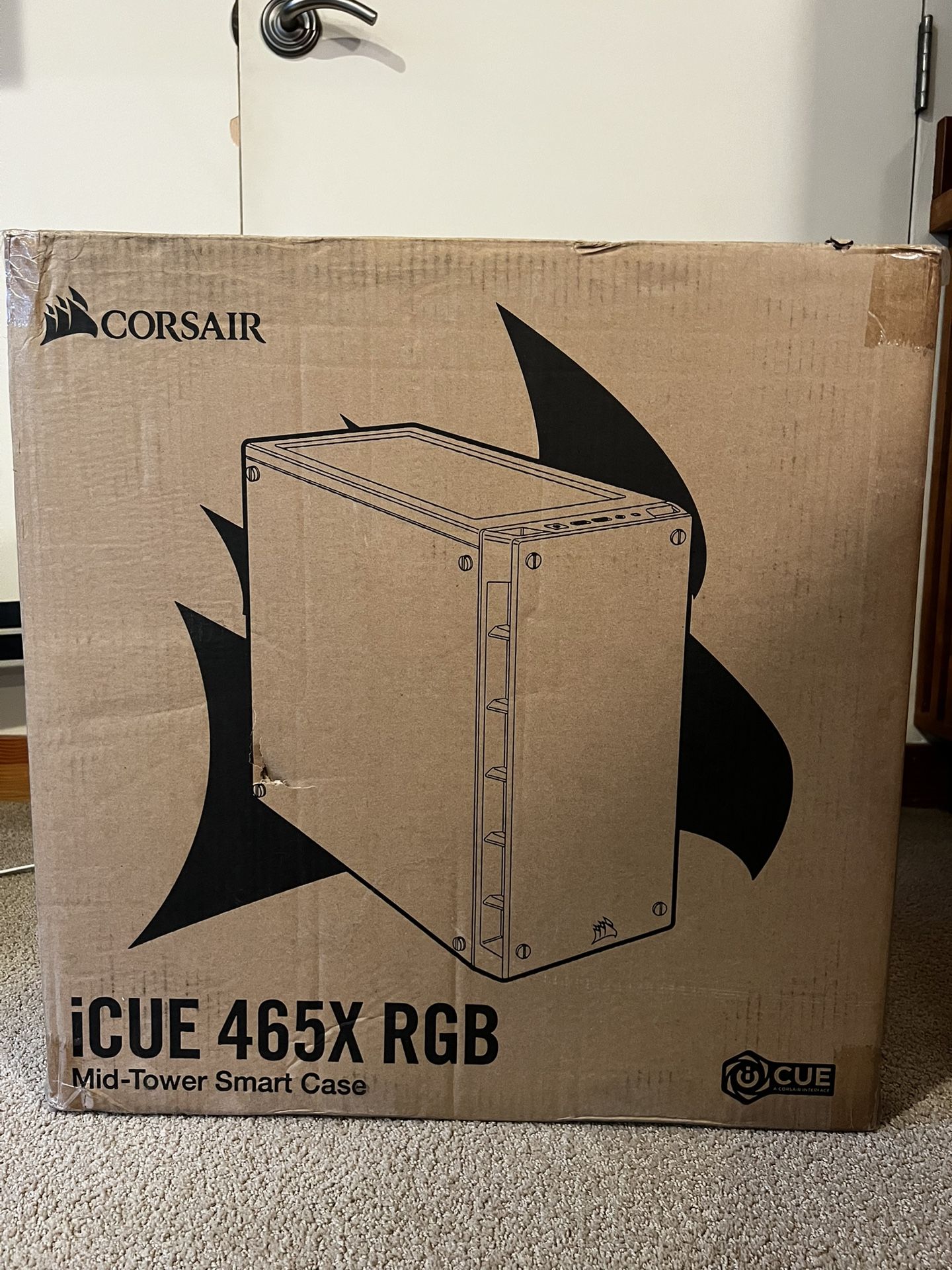 Corsair iCUE 465X RGB Computer Case (Black)