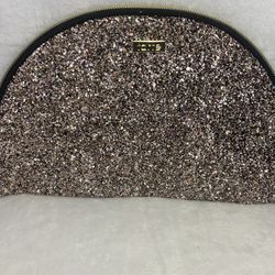 Tarte Glittery black and gold makeup bag