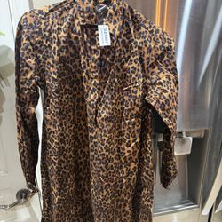 Old Navy XS Leopard Print Dress (New With Tags)