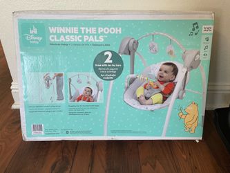 Disney Winnie the Pooh Classic Pals Milestone Swing – Like New