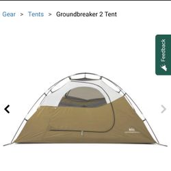 REI Groundbreaker 2 Tent w Footprint