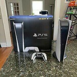 Sony PS5 PlayStation 5 Digital Edition Console - NEW & SEALED  

