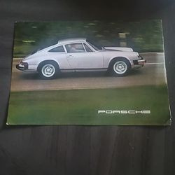Porsche original sales brochure