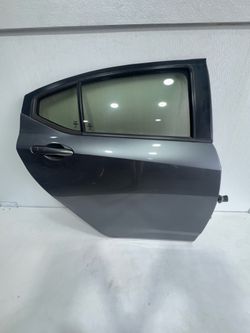 (1054) 20-25 Nissan Versa Right Rear Door 2020 2021 2022 2023 2024 2025