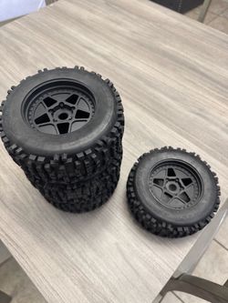 RC Arrma Dboots 'Back-Flip Mt 6S' Pre-Mounted Tires