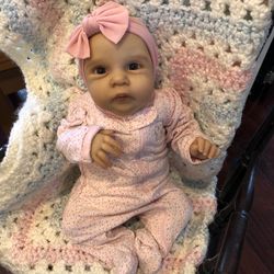Miley Vinyl/cloth Reborn Doll