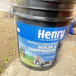  Asphalt Emulsion Sealer and Dampproofer Black Roof Coating 4.75 gal. 