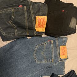 Levi’s Jeans 6 Pack Various Sizes