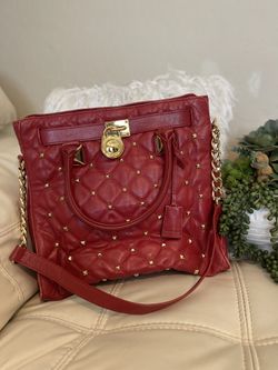 Rare red Large MK Bag