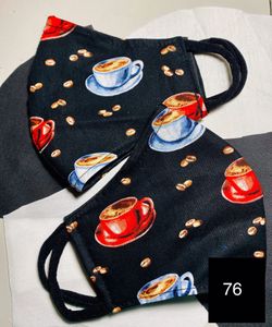 Coffee and Donuts Face Masks