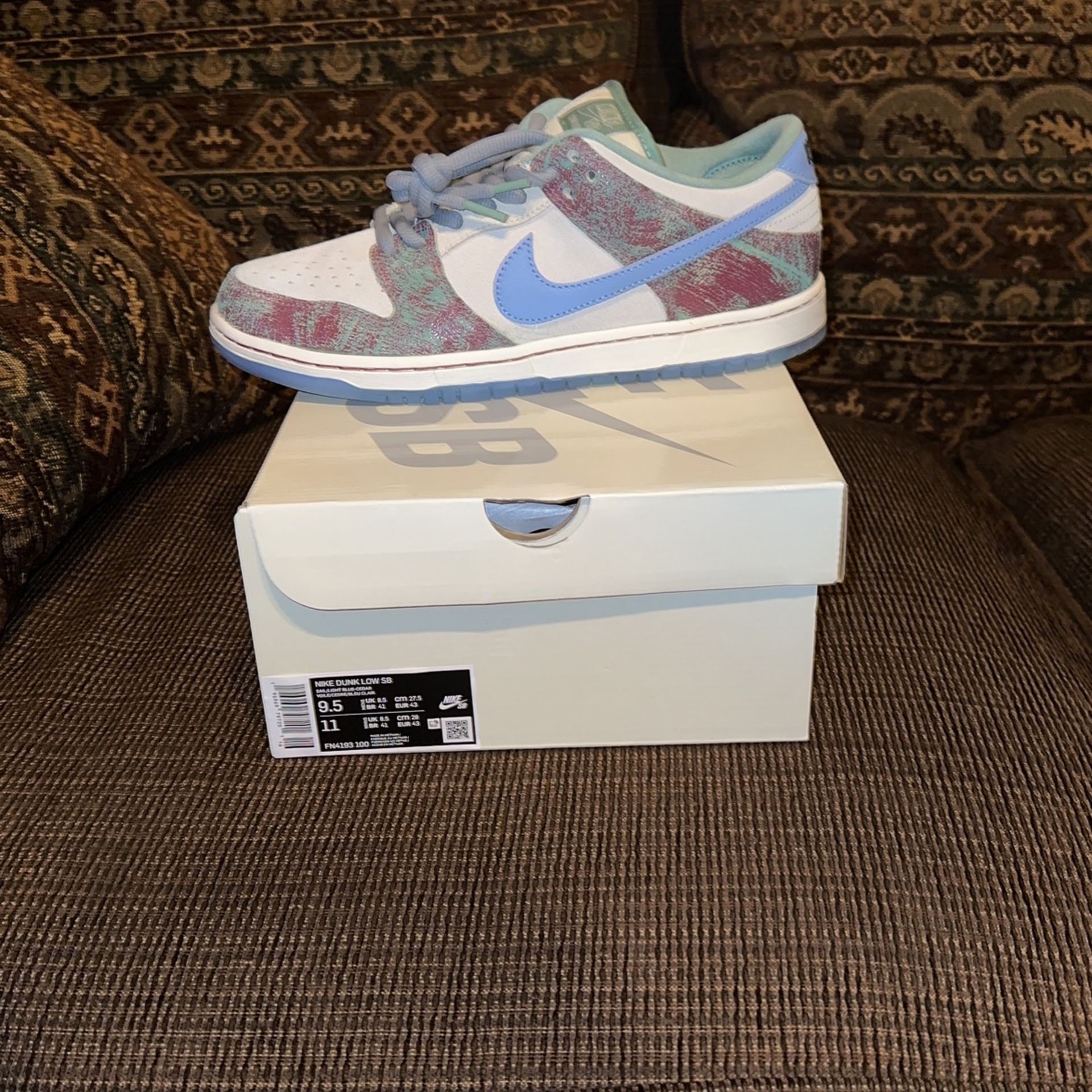 DS Nike Dunk Low “Crenshaw Skate Club” Size 9.5
