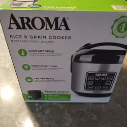 Aroma Rice & Grain Cooker Never Used