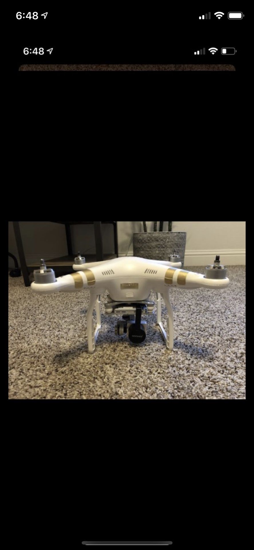 Phantom three professional drone