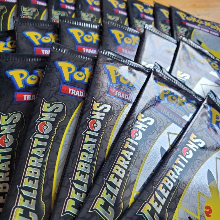 Pokemon Celebrations Booster Pack.