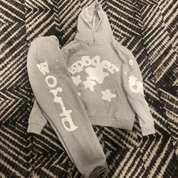 Spider hoodie and pant set | Size Large