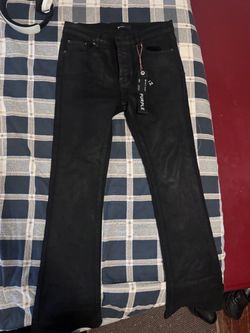 Purple jeans