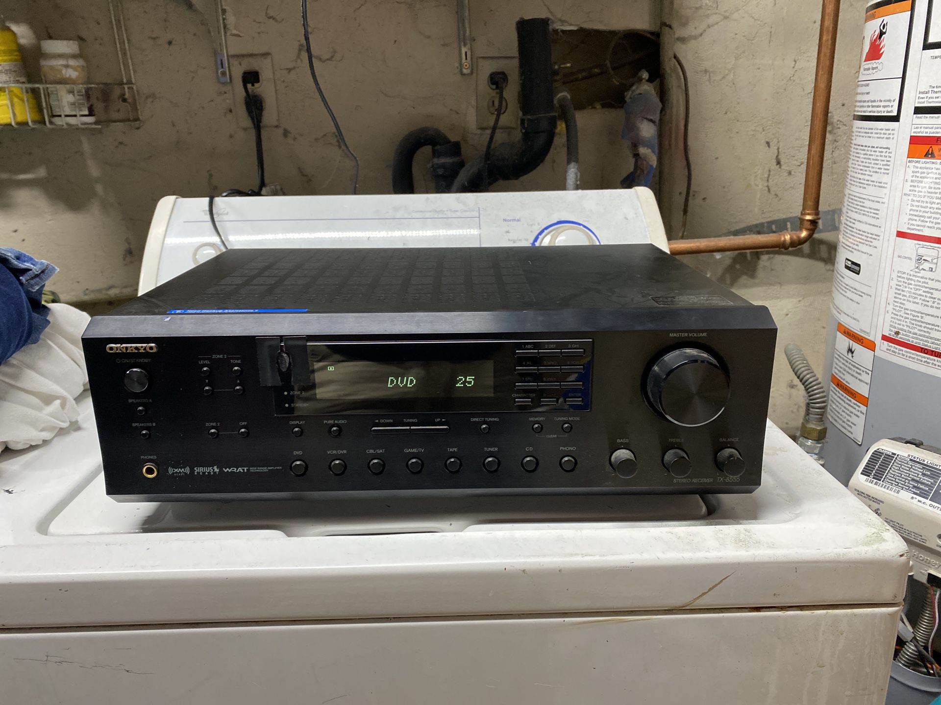 Onkyo stereo receiver TX-8555