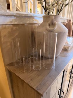Arcylic vases