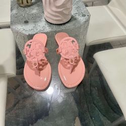 Tory Burch Pink Patient Leather Size :7.5 ( Different Sizes)