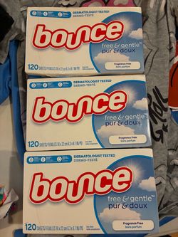 Bounce dryer sheets