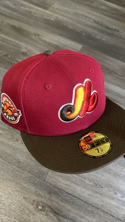 Montreal Expos 2 Tone 25th Anniversary Prime Fitted Hat 