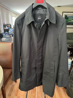 Hugo Boss Men's Black Rain Jacket