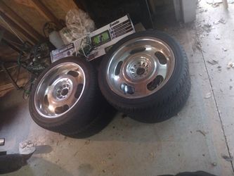 20" Rally Rims W/ Tires
