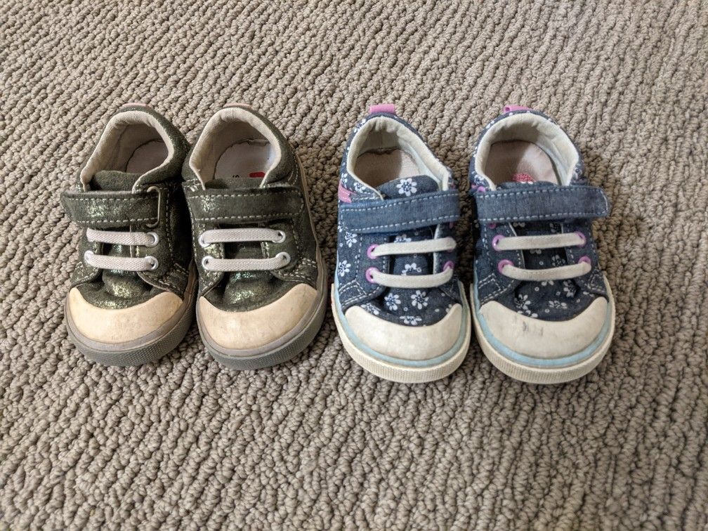 See Kai Run Toddler Kid Shoes Size 5
