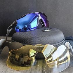 New Oakleys  Box, Pouch Cloth All Included