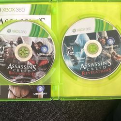 Assassins Creed Brotherhood + Revelations Xbox 360
