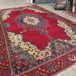 Antique Persian large beautiful area, Rug