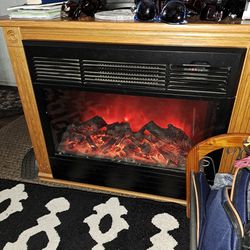Amish Wood Fireplace 🔥 🪵 🔥 