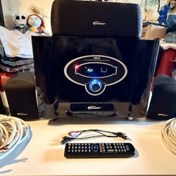 Paramax IM3 is a 7-piece, 5.1 channel home theater surround sound system