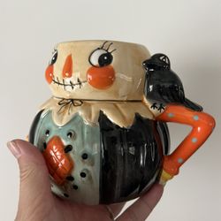 Johanna Parker Scarecrow Peep Mug 