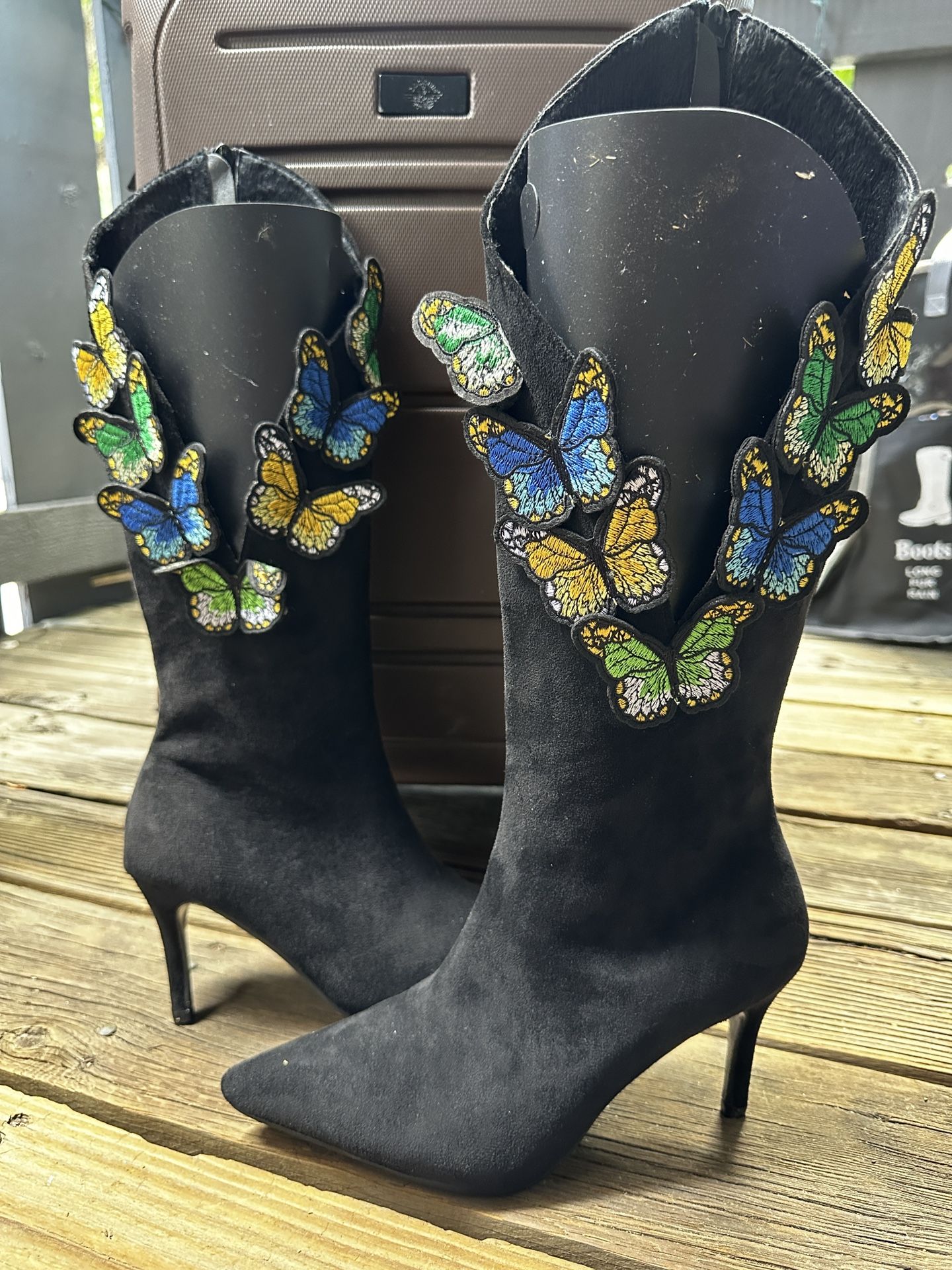 Butterfly Cowboy Boot