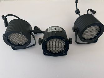 3 Chauvet LED Color Splash Jr Lights