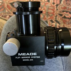 Meade Flip mirror for telescope with Eye Piece adapter