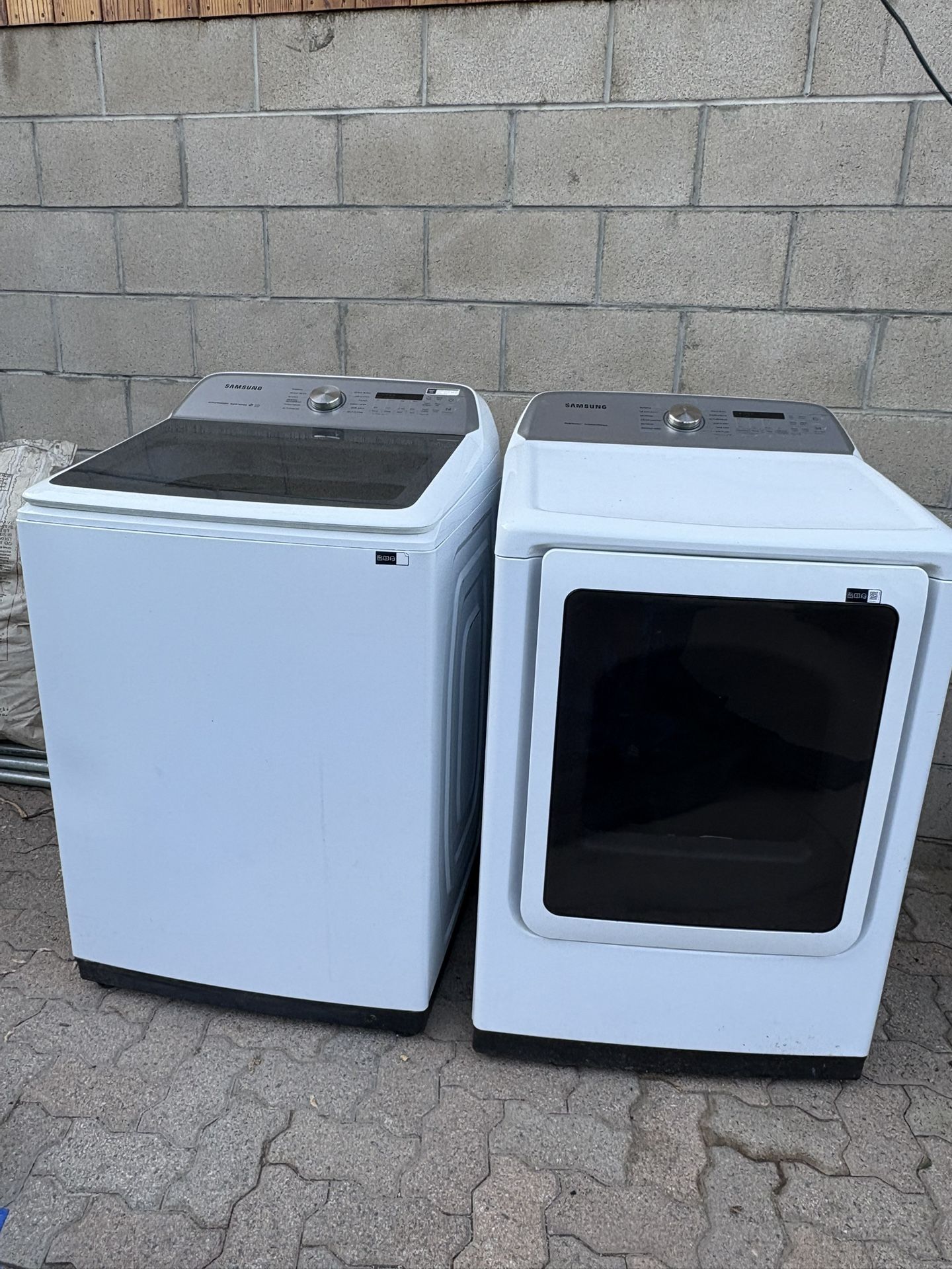 Lavadora y secadora samsung