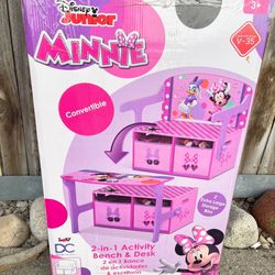 Minnie Mouse 2-in-1 Activity Bench & Desk