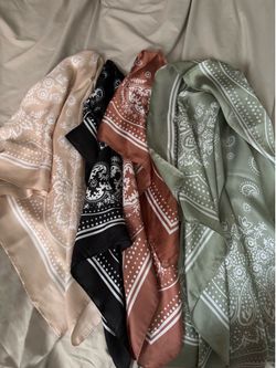 Moving Sale – Scarf & Bandana Bundle (4 Pieces)