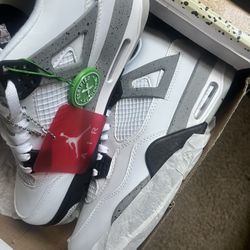 jordan 4 white cement